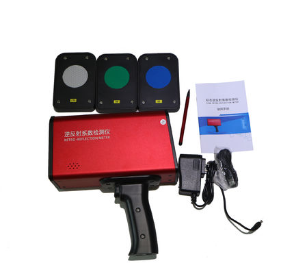 3500mAh Voice Retroreflectometer For Road Markings Touch Screen